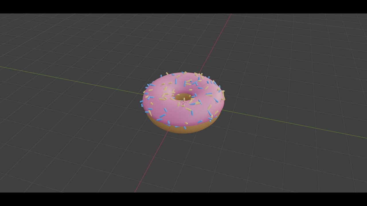 Blender Donut Speed Run (supa fast)