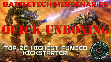 [unboxing] Battletech Mercenaries