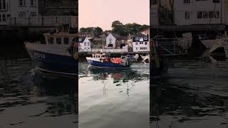 Po18 heading out for a day's fishing from Weymouth harbour.