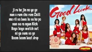 AOA - Good Luck Lyrics (easy lyrics)