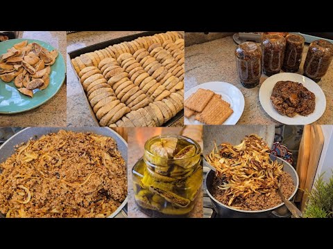 حبيت فاجئ زوجي بس يرجع عملت مربى التين اليابس