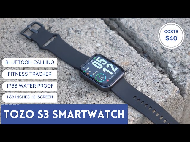 Tozo S3 Smart Watch with Bluetooth Calling & Fitness Tracker