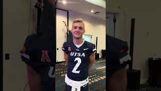 Owen Mccown UTSA QB Media Day Interview
