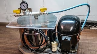 : DIY Vacuum Pump And Chamber