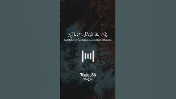 حالات واتس🌹قرآن كريم🌹سورة الـمؤمنون🌹حالات واتس اب🌹 - بصوت القارئ ياسر الدوسري🎙✨