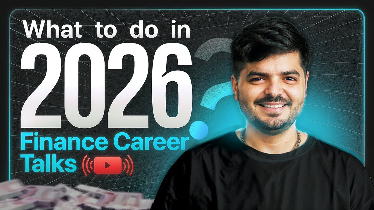 🔴 LIVE: 2026 - ROADMAP TO FINANCE CAREER