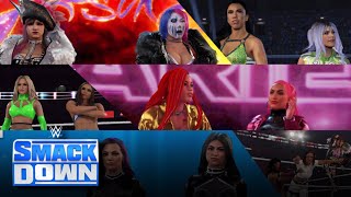 WWE 2K23 SMACKDOWN DAMAGE CTRL SEGMENT + TAG TEAM GAUNTLET MATCH - WINNERS FACE BOSS’N’GLOW AT EC