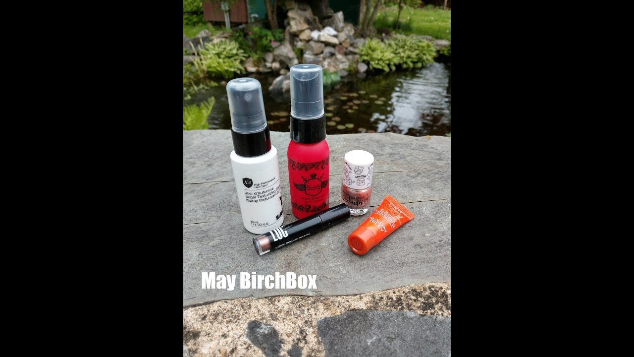 Unboxing and Trying Out May's Birchbox