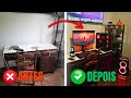 Reformei meu SETUP GAMER RAIZ e ficou ÉPICO