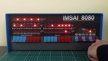 THN #001 - IMSAI 8080 CP-A Front Panel