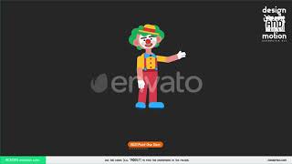 D&M Character Kit: Clown | Motion Graphics - Envato elements