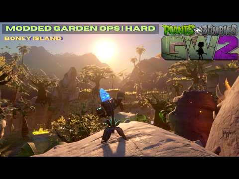 PvZ Garden Warefare 2 Modded Ops | Boney Island - Hard
