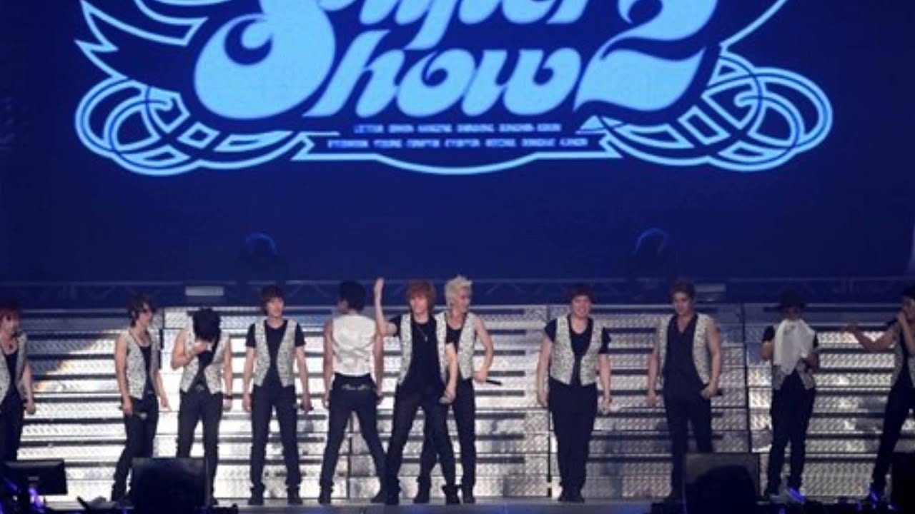 Super show 2 - super Junior the 2nd Asia. Super show. Super Junior sorry sorry. Supershow 9.