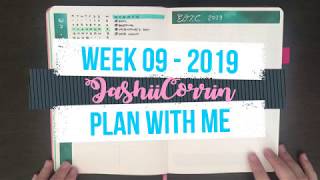 Weekly bullet journal setup π Week 9