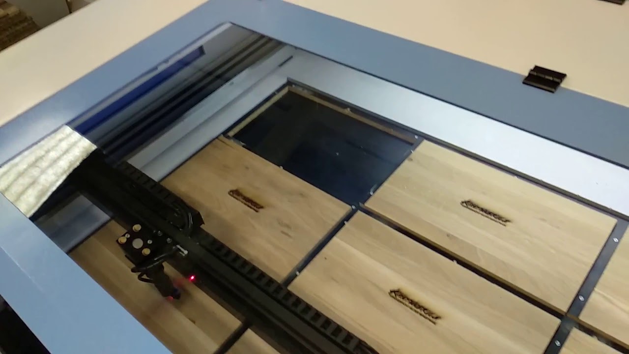 Laser Power Gravur Kantenbruch