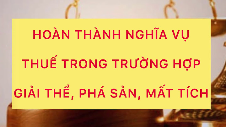 Hoàn thành nghĩa vụ nộp thuế tiếng anh là gì năm 2024