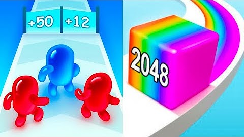 Join Blob Clash 3D | Jelly Run 2048 – Dual Gameplay Mobile Walkthrough (Android/iOS)