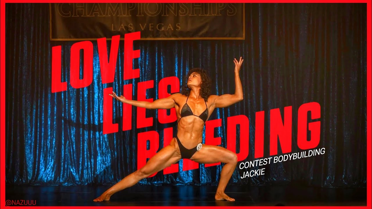 [4K] - Contest Bodybuilding Jackie [CLIP - LOVE LIES BLEEDING]