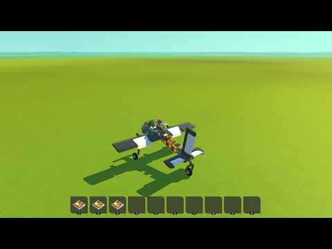 plane control with smart engine and logic scrap mechanic