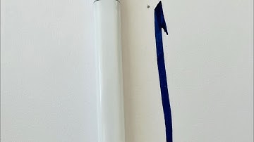 1# How to write alif (الف)in thuluth script#arabic calligraphy #video #subscribe #thuluthscript