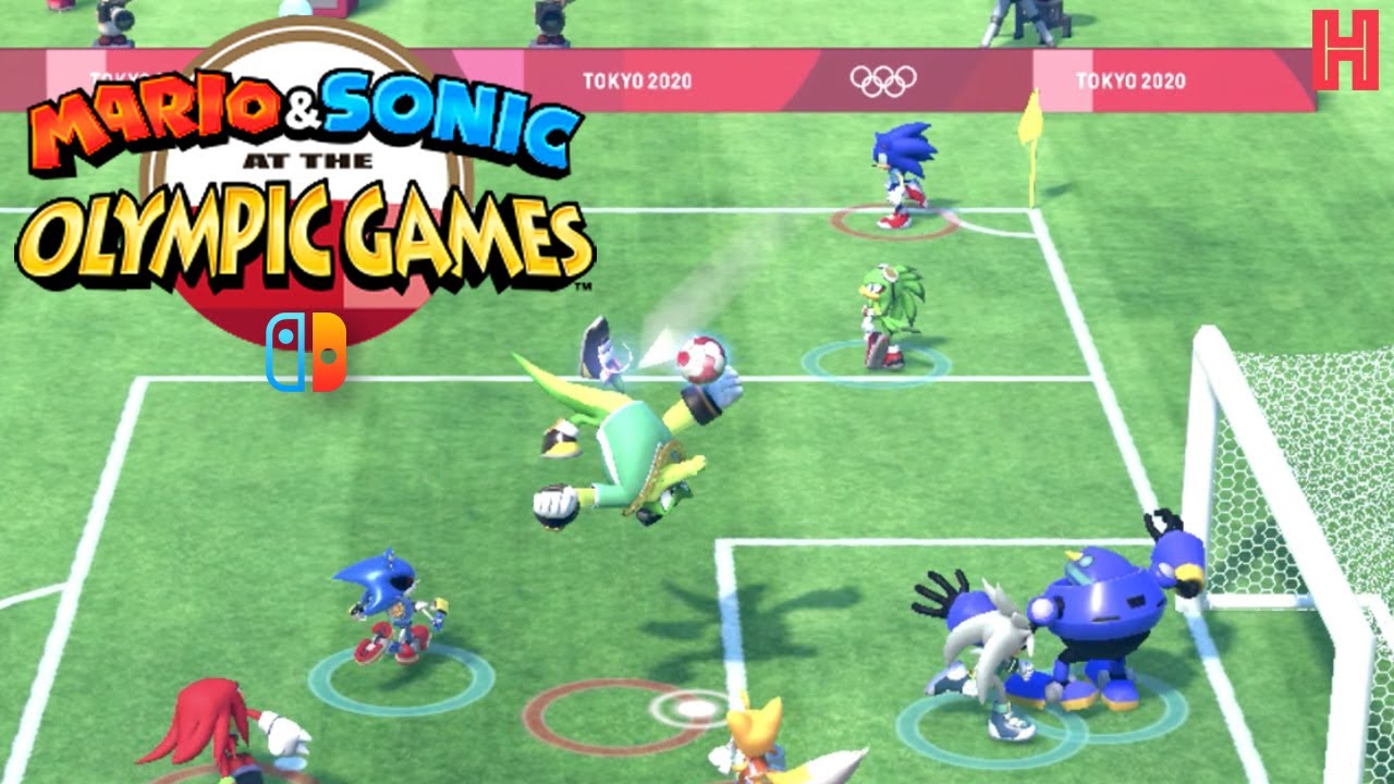 Mario & Sonic at the Olympic Games Tokyo 2020 Football all characters