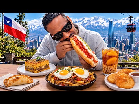 Day 2: Trying CHILEAN STREET FOOD for the first time 🇨🇱