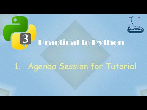 1. Agenda for Practical Python 3