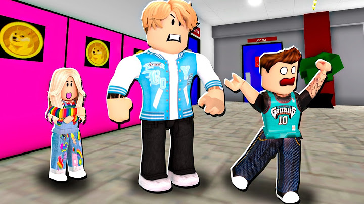 MEU IRMÃO ME DEFENDEU DO VALENTÃO DA ESCOLA - HISTORINHA DE BROOKHAVEN RP ROBLOX 🏡