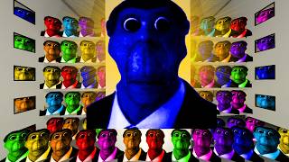 Nextbot Obunga Blue And Nextbot Obunga Rainbow INTO Liminal Hotel In Garry's Mod!
