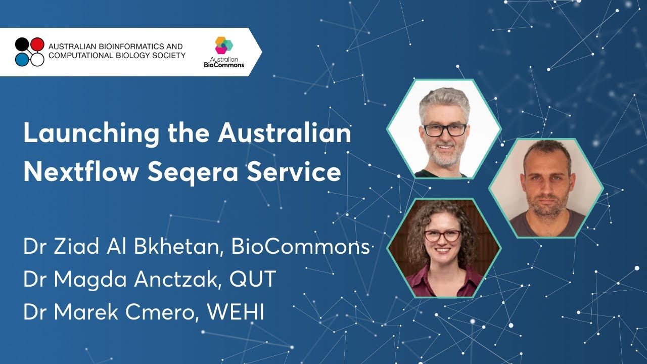 The Australian Nextflow Seqera Service launch - ABACBS National Seminar Series