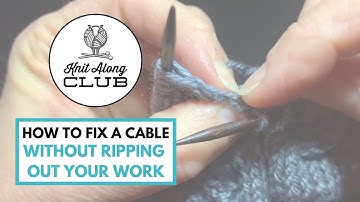 How to Fix a Cable without Ripping Out Your Work