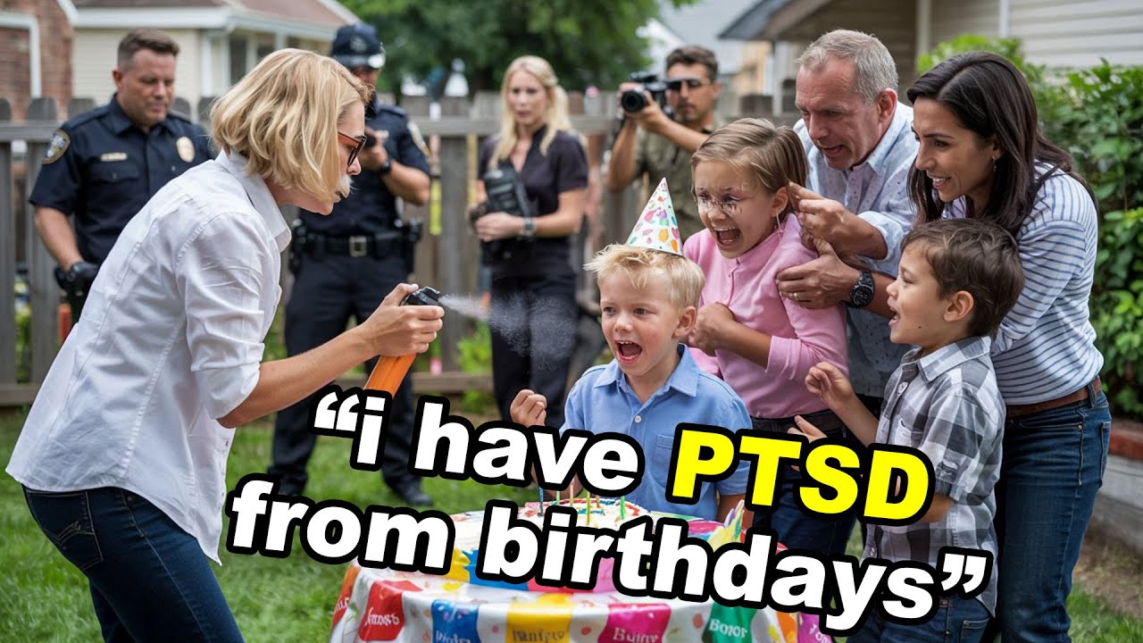 HOA Karen MACES 7-Year-Old's Birthday Party—ARRESTED For Assault With Weapon | EntitledPeople Reddit