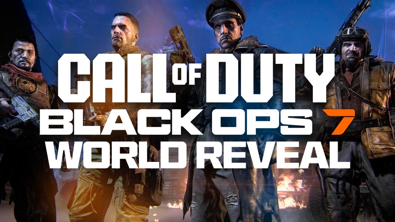 CALL OF DUTY BLACK OPS 7 GAMEPLAY WORLD REVEAL - YouTube