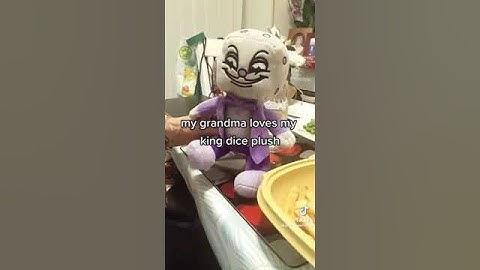 Handsome King Dice plush