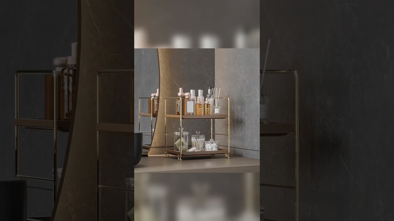 Tidy Up Your Bath Countertop #Shorts