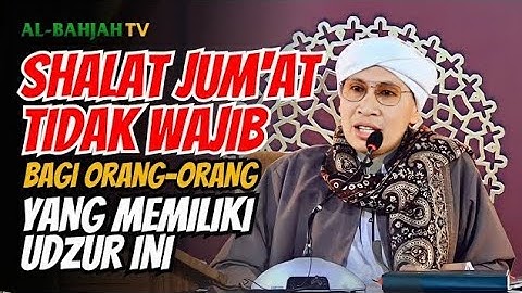Orang yang tidak Wajib Shalat Jum