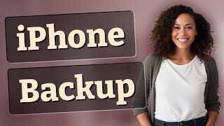 How Do You Back Up an iPhone Before Switching Devices?