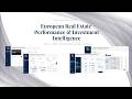 European Real Estate Analysis in Power BI
