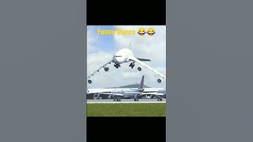 Thumbnail of Plane Dancing With Bird || Plane Funny Dance. #shorts @Press2Go