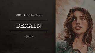 DEMAIN - French & English Lyrics - Gims ft. Carla Bruni