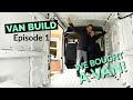 We bought a van  converting a used van for vanlife  peugeot boxer build