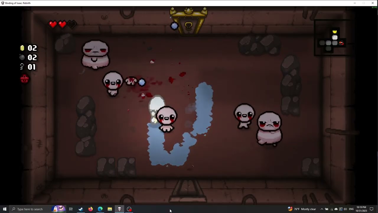 The Binding of Isaac Rebirth Gameplay Mission 5 Level Hard