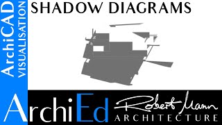 ArchiCAD shadow diagrams