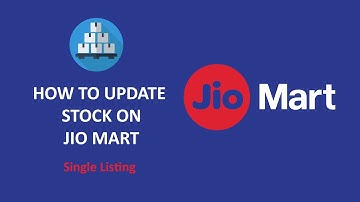 How to update stock on Jiomart | stock update on jiomart | Jiomart par stock kaise update kare