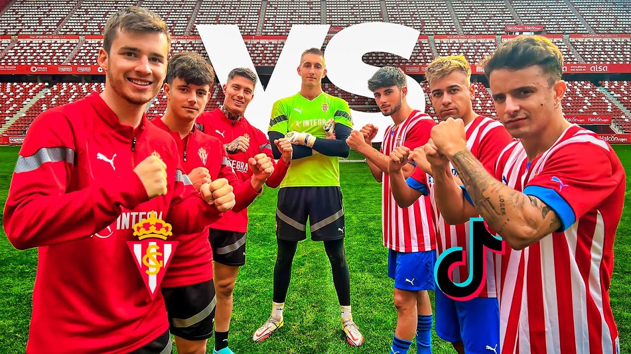 FUTBOLISTAS PROFESIONALES vs TIKTOKERS *NOS HUMILLAN*