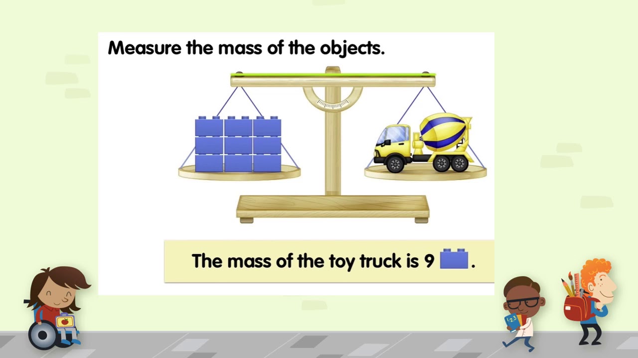 Math Grade 1: Measuring Mass part 2 - YouTube