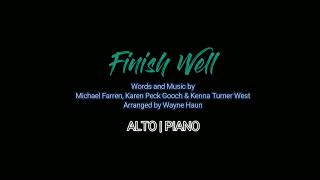 Finish Well | Alto | Vocal Guide by Sis. Riza Ovidos