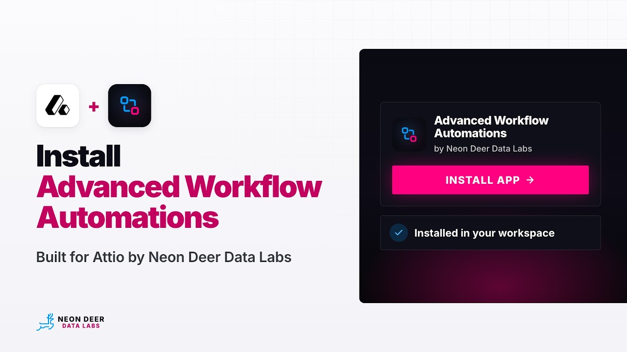 Install Advanced Workflow Automations in Attio