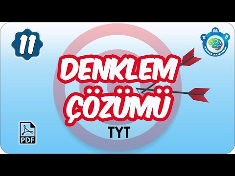 TYT Denklem Çözümü (Yeni Müfredat) | Hedef 12 Kampı