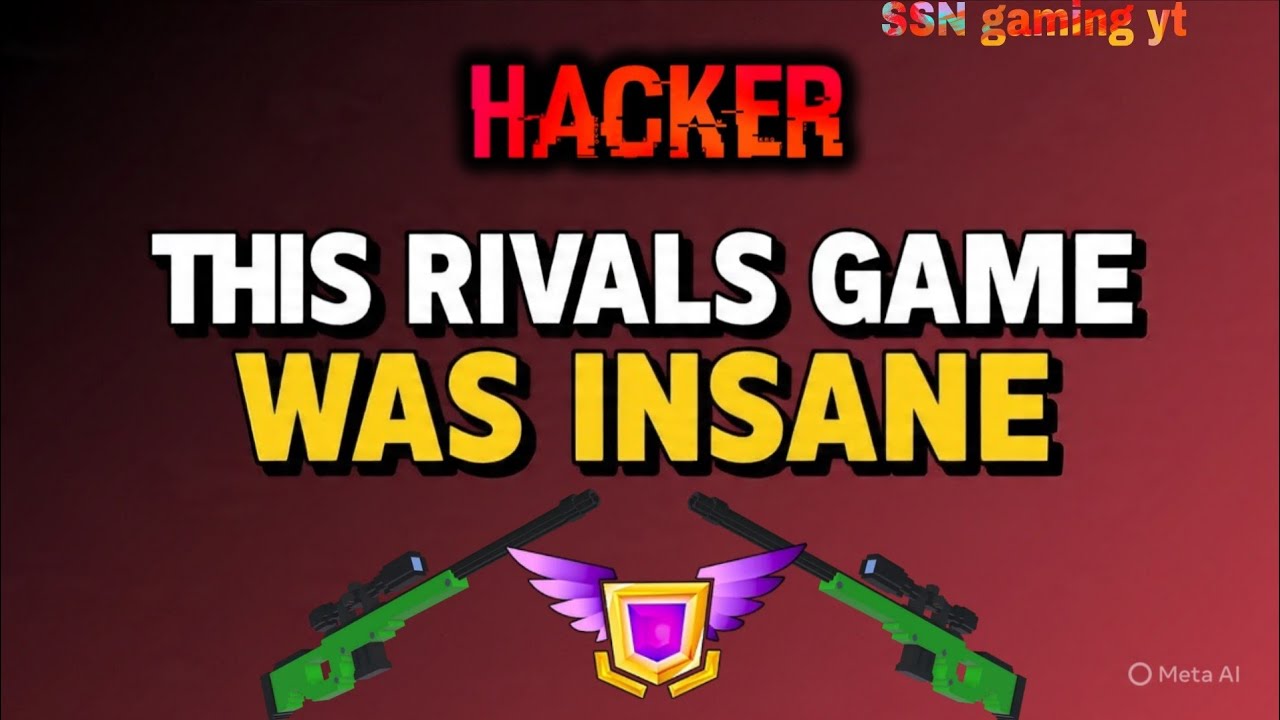 Hacker on the match #rivals##roblox# @ssngaming yt [hacking on the ...